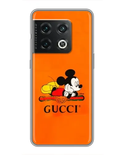 Чохол для OnePlus 10 Pro з картинкою «Міккі Маус Gucci — помаранч» Чохол для OnePlus 10 Pro з картинкою «Міккі Маус Gucci — помаранч»