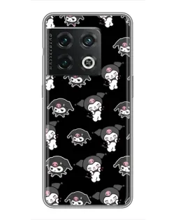 Чохол для OnePlus 10 Pro з картинкою «Чорний паттерн Kuromi» Чохол для OnePlus 10 Pro з картинкою «Чорний паттерн Kuromi»