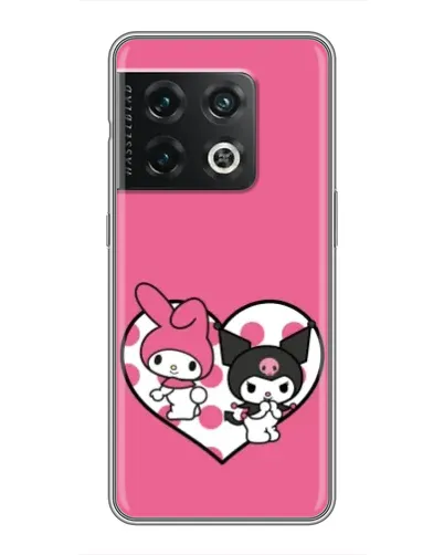 Чохол для OnePlus 10 Pro з картинкою «Kuromi та My Melody»