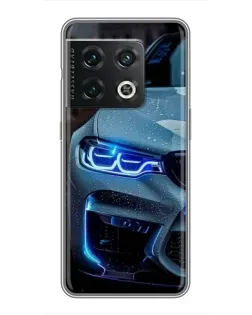 Чохол для OnePlus 10 Pro з картинкою «Погляд BMW з синіми фарами» Чохол для OnePlus 10 Pro з картинкою «Погляд BMW з синіми фарами»