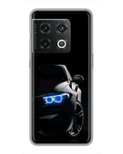 Чехол для OnePlus 10 Pro с картинкой «BMW — ночной взгляд» Чехол для OnePlus 10 Pro с картинкой «BMW — ночной взгляд»