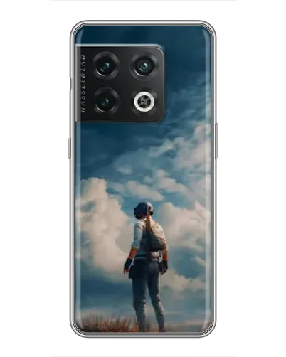 Чохол для OnePlus 10 Pro з картинкою «Герой PUBG на скелі» Чохол для OnePlus 10 Pro з картинкою «Герой PUBG на скелі»
