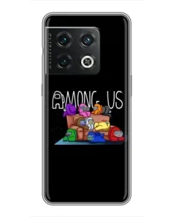 Чохол для OnePlus 10 Pro з картинкою «Логотип Among Us»