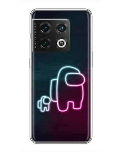 Чохол для OnePlus 10 Pro з картинкою «Among Us неон-арт» Чохол для OnePlus 10 Pro з картинкою «Among Us неон-арт»