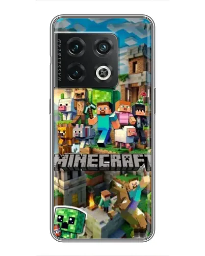 Чохол для OnePlus 10 Pro з картинкою «Замок Minecraft» Чохол для OnePlus 10 Pro з картинкою «Замок Minecraft»