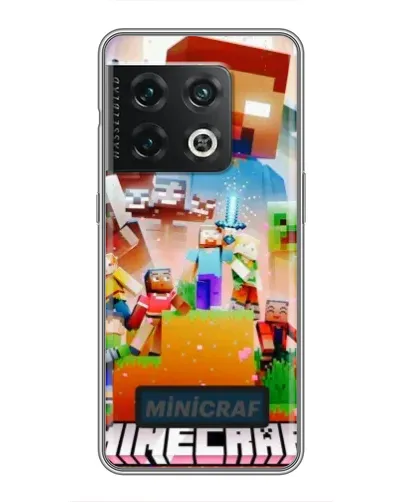 Чохол для OnePlus 10 Pro з картинкою «Minecraft герої гри» Чохол для OnePlus 10 Pro з картинкою «Minecraft герої гри»
