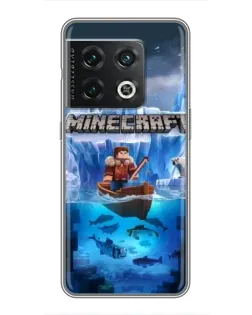 Чохол для OnePlus 10 Pro з картинкою «Minecraft льодянийсвіт»