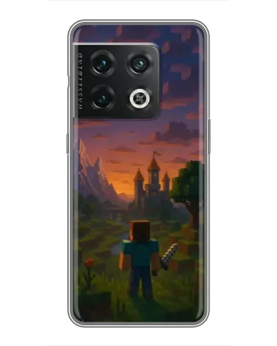 Чохол для OnePlus 10 Pro з картинкою «Стів біля вежі» Чохол для OnePlus 10 Pro з картинкою «Стів біля вежі»