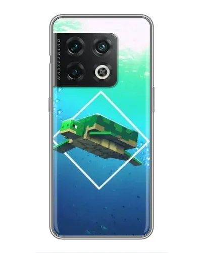 Чехол для OnePlus 10 Pro с картинкой «Черепаха Minecraft» Чехол для OnePlus 10 Pro с картинкой «Черепаха Minecraft»