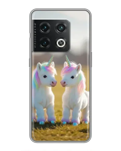 Чохол для OnePlus 10 Pro з картинкою «Пара єдинорогів» Чохол для OnePlus 10 Pro з картинкою «Пара єдинорогів»