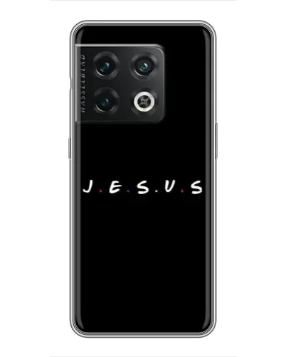 Чохол для OnePlus 10 Pro з картинкою «Крапки віри J.E.S.U.S.» Чохол для OnePlus 10 Pro з картинкою «Крапки віри J.E.S.U.S.»