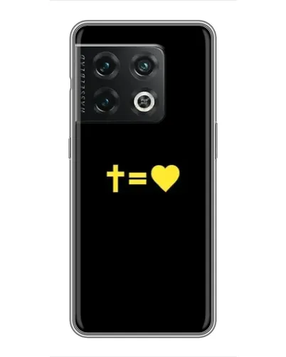 Чохол для OnePlus 10 Pro з картинкою «Серце та Хрест» Чохол для OnePlus 10 Pro з картинкою «Серце та Хрест»