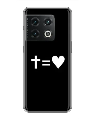 Чохол для OnePlus 10 Pro з картинкою «Хрест та Серце» Чохол для OnePlus 10 Pro з картинкою «Хрест та Серце»