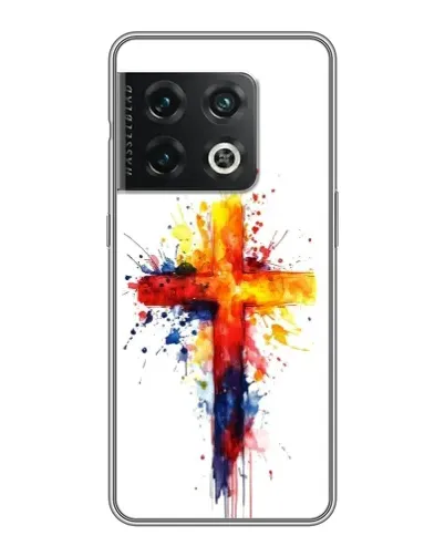 Чохол для OnePlus 10 Pro з картинкою «Акварельний хрест» Чохол для OnePlus 10 Pro з картинкою «Акварельний хрест»