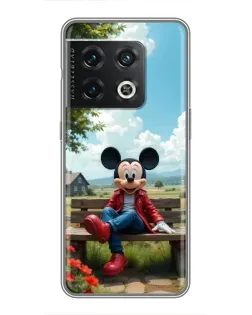 Чохол для OnePlus 10 Pro з картинкою «Міккі на лавці» Чохол для OnePlus 10 Pro з картинкою «Міккі на лавці»