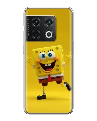 Чехол для OnePlus 10 Pro с картинкой «Позитивный Губка Боб» Чехол для OnePlus 10 Pro с картинкой «Позитивный Губка Боб»