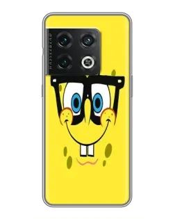 Чехол для OnePlus 10 Pro с картинкой «Минималистичный Спанч Боб»