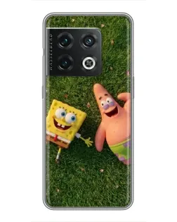 Чехол для OnePlus 10 Pro с картинкой «Друзья на лужайке»