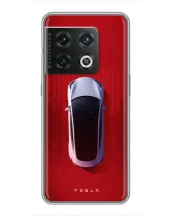 Чохол для OnePlus 10 Pro з картинкою «Tesla Top View» Чохол для OnePlus 10 Pro з картинкою «Tesla Top View»