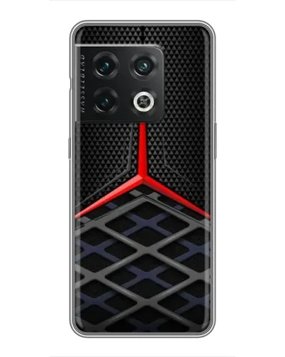 Чохол для OnePlus 10 Pro з картинкою «Mercedes Carbon Grid»