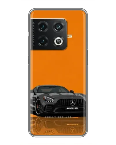 Чохол для OnePlus 10 Pro з картинкою «Помаранчевий Mercedes AMG»