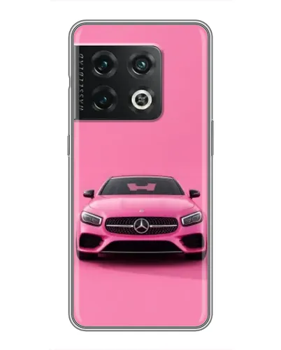 Чехол для OnePlus 10 Pro с картинкой «Розовый Mercedes AMG» Чехол для OnePlus 10 Pro с картинкой «Розовый Mercedes AMG»