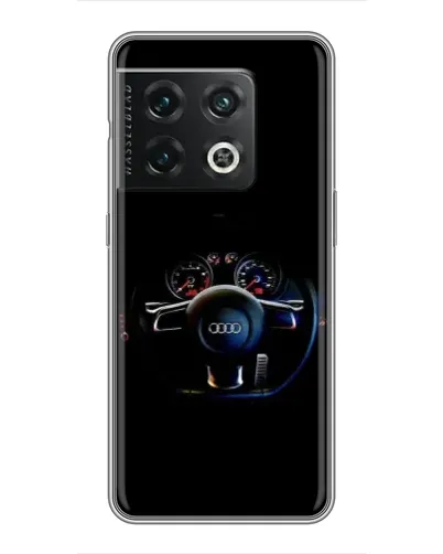 Чохол для OnePlus 10 Pro з картинкою «Салон Audi — кермо»