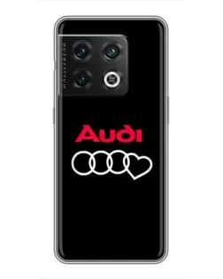 Чохол для OnePlus 10 Pro з картинкою «Логотип Audi Heart» Чохол для OnePlus 10 Pro з картинкою «Логотип Audi Heart»
