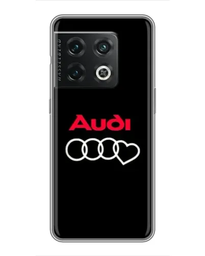 Чохол для OnePlus 10 Pro з картинкою «Логотип Audi Heart»