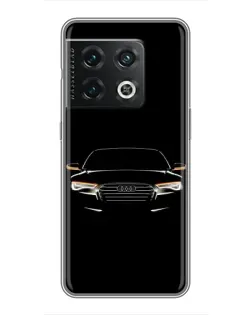 Чохол для OnePlus 10 Pro з картинкою «Audi — нічний контур»