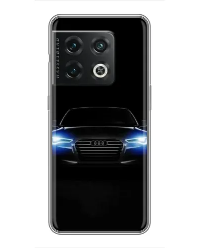 Чохол для OnePlus 10 Pro з картинкою «Audi в неоні»