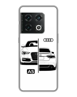 Чохол для OnePlus 10 Pro з картинкою «Audi — контрастний дизайн»