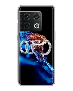 Чохол для OnePlus 10 Pro з картинкою «Енергія лого Audi»