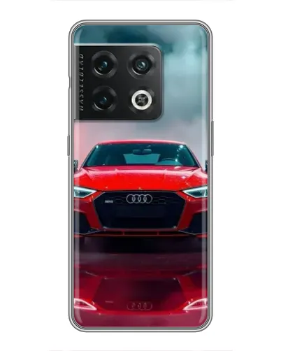 Чохол для OnePlus 10 Pro з картинкою «Audi RS — червоний стиль»