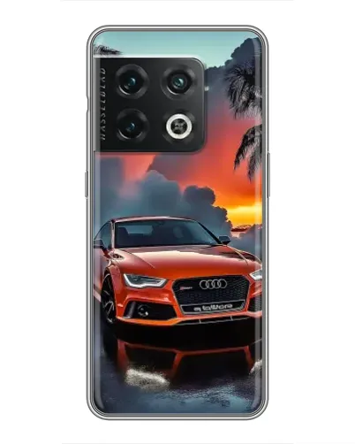Чохол для OnePlus 10 Pro з картинкою «Audi — захід сонця»