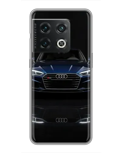 Чохол для OnePlus 10 Pro з картинкою «Audi — нічне відображення»