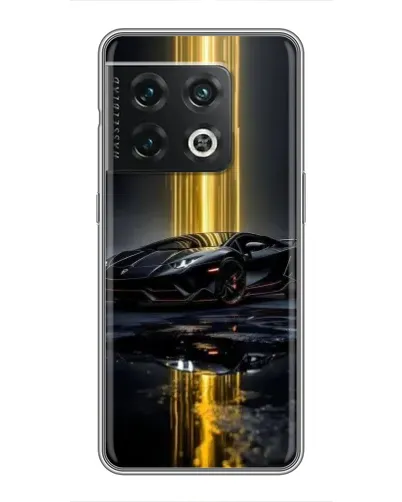 Чохол для OnePlus 10 Pro з картинкою «Нічний Lamborghini драйв»