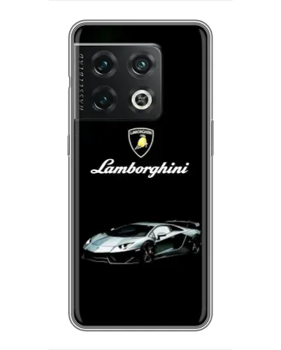 Чохол для OnePlus 10 Pro з картинкою «Логотип Lamborghini класика»