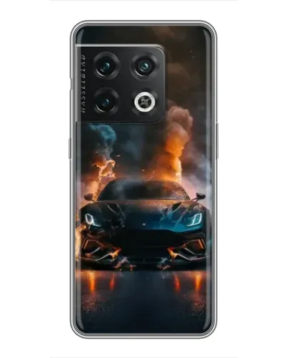 Чохол для OnePlus 10 Pro з картинкою «Lamborghini димна естетика»