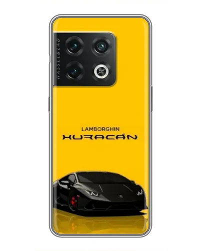 Чохол для OnePlus 10 Pro з картинкою «Lamborghini Huracan чорний»