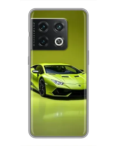 Чохол для OnePlus 10 Pro з картинкою «Салатовий Lamborghini Huracan»
