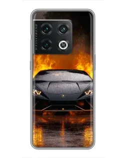 Чохол для OnePlus 10 Pro з картинкою «Lamborghini у вогні» Чохол для OnePlus 10 Pro з картинкою «Lamborghini у вогні»