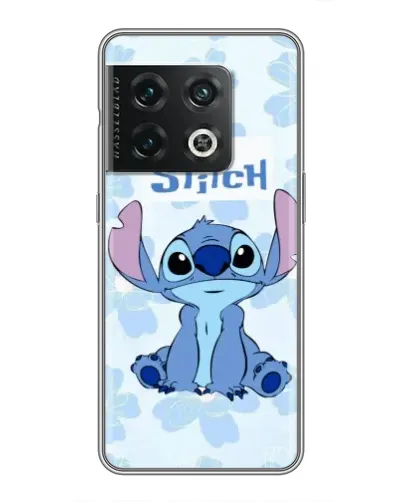 Чохол для OnePlus 10 Pro з картинкою «Stitch серед квітів»