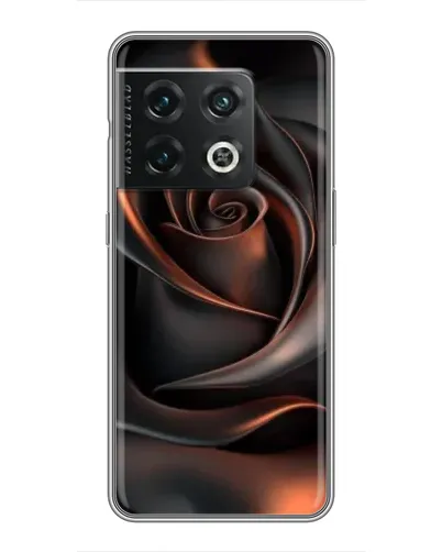 Чехол для OnePlus 10 Pro с картинкой «Шелковая черная роза» Чехол для OnePlus 10 Pro с картинкой «Шелковая черная роза»