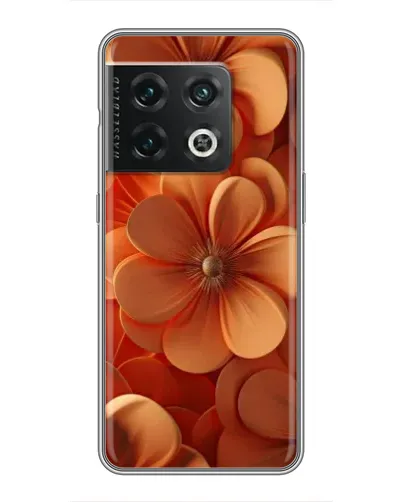 Чехол для OnePlus 10 Pro с картинкой «Оранжевый макро цветок» Чехол для OnePlus 10 Pro с картинкой «Оранжевый макро цветок»