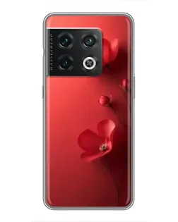 Чехол для OnePlus 10 Pro с картинкой «Маковые соцветия»