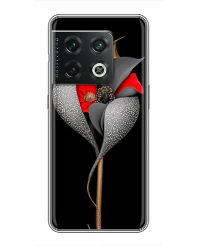 Чехол для OnePlus 10 Pro с картинкой «Серебряный фантазийный цветок» Чехол для OnePlus 10 Pro с картинкой «Серебряный фантазийный цветок»