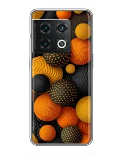 Чохол для OnePlus 10 Pro з картинкою «Об'ємні помаранчеві сфери» Чохол для OnePlus 10 Pro з картинкою «Об'ємні помаранчеві сфери»