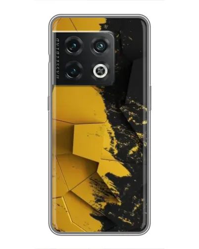 Чохол для OnePlus 10 Pro з картинкою «Золоті уламки геометрії»