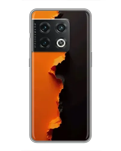 Чохол для OnePlus 10 Pro з картинкою «Помаранчевий розлом»